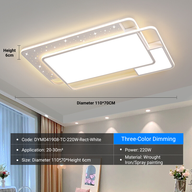 MoodNite Starry Sky Elegant Ceiling Light Eye-Protection