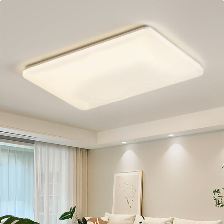 MoodNite Modern Minimalist White Ceiling Light with Bridgelux Chip