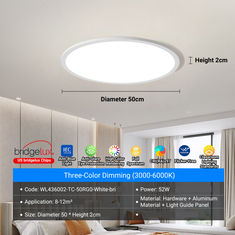MoodNite Ultra-Thin Eye-Protection Ceiling Light High CRI