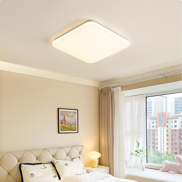MoodNite Modern Minimalist White Ceiling Light with Bridgelux Chip