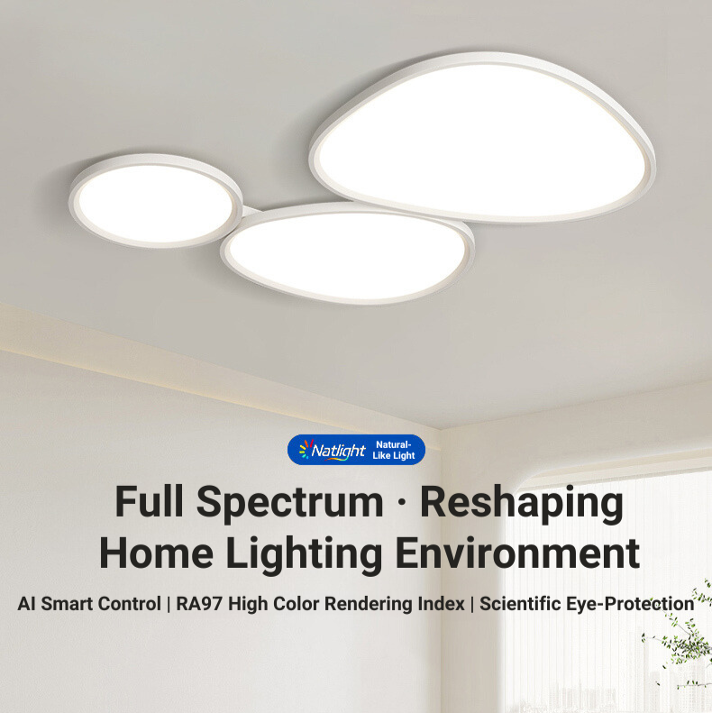 MoodNite Modern Simple Cloud Ceiling Light Creative Bedroom Light