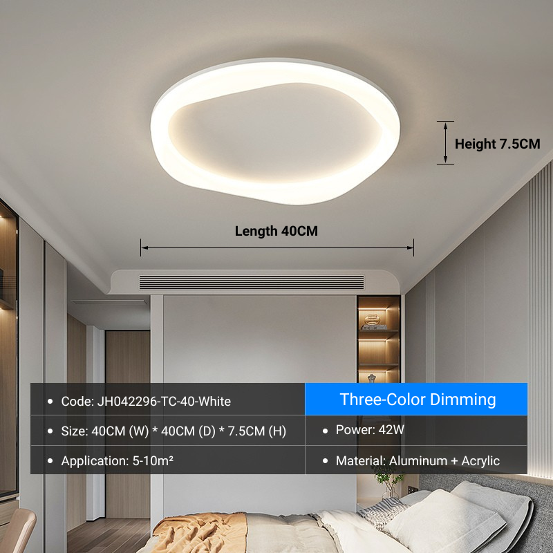 MoodNite Modern Nordic Minimalist Cream Style Ceiling Light