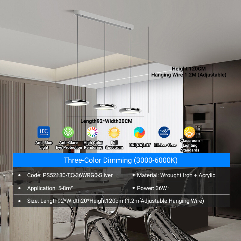 MoodNite Flying Saucer Luxury Modern Pendant Light
