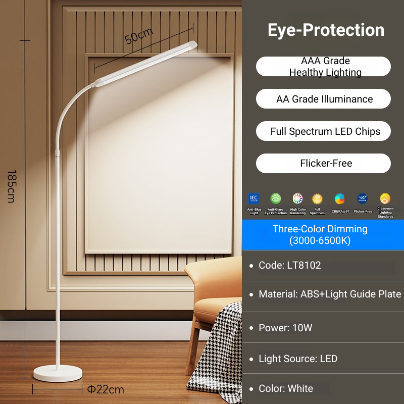 MoodNite Full-Spectrum Eye-Protection Floor Light