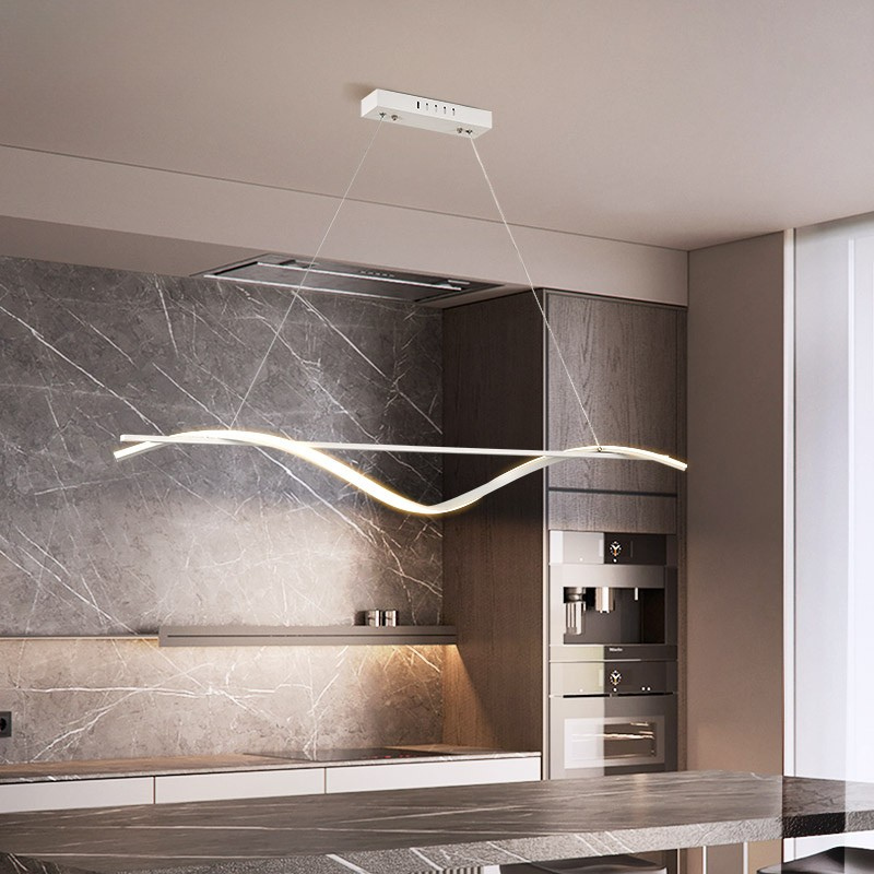 MoodNite Curved Minimalist and Luxurious Design Pendant Light