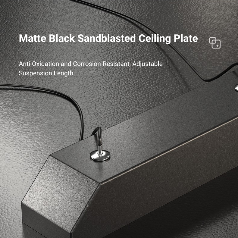 MoodNite Elegant Minimalist Eye Protection Bar Pendant Light