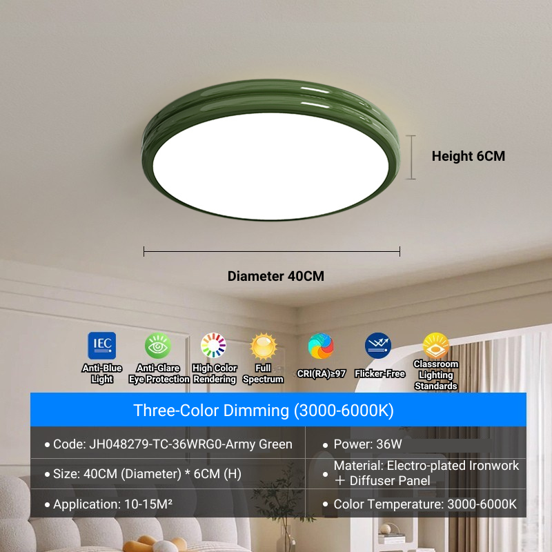 MoodNite French Cream-Inspired Elegant Light