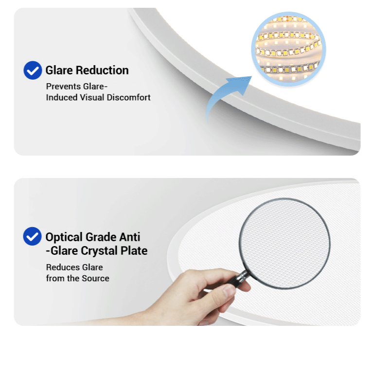 MoodNite Ultra-Thin Eye-Protection Ceiling Light High CRI