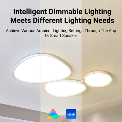 MoodNite Modern Simple Cloud Ceiling Light Creative Bedroom Light