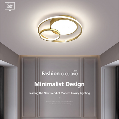 MoodNite Modern Simple Ceiling Light Creative Round Bedroom Main Light