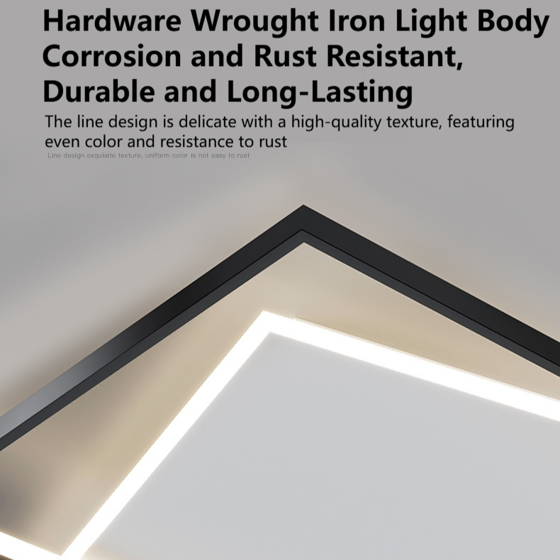 MoodNite Modern Minimalist Living Room Ceiling Light Ultra-Thin Eye-Protection