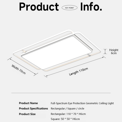 MoodNite Modern Simple Elegant Ceiling Light Versatile Main Light
