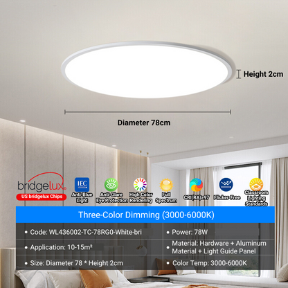 MoodNite Ultra-Thin Eye-Protection Ceiling Light High CRI
