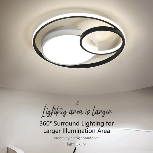 MoodNite Modern Simple Ceiling Light Creative Round Bedroom Main Light