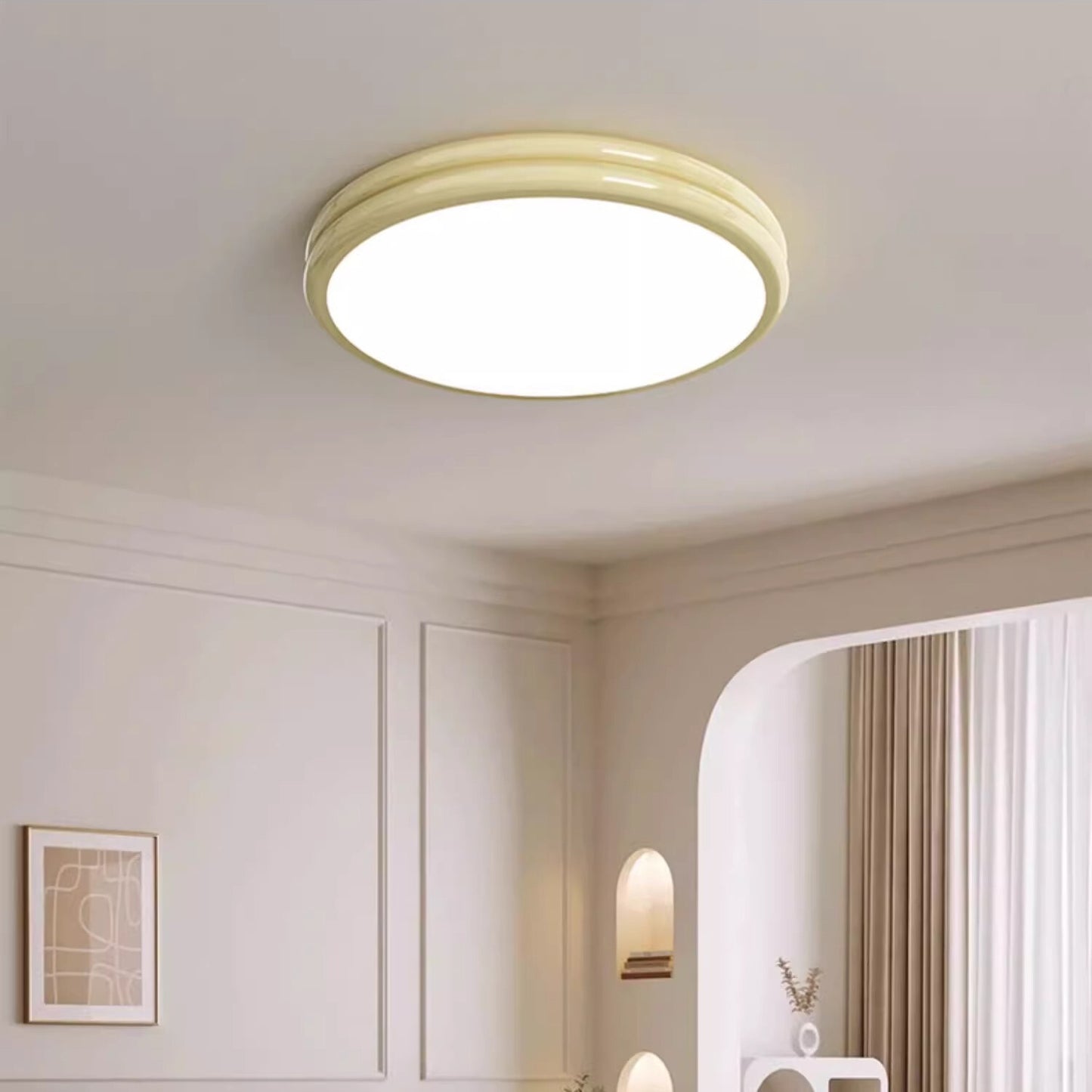 MoodNite French Cream-Inspired Elegant Light