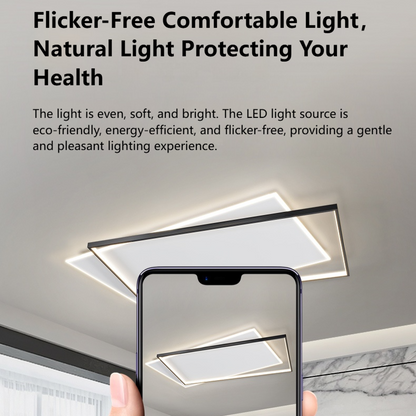 MoodNite Modern Minimalist Living Room Ceiling Light Ultra-Thin Eye-Protection