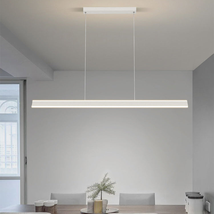 MoodNite Modern Minimalist Linear Pendant Light with Up and Down Lighting