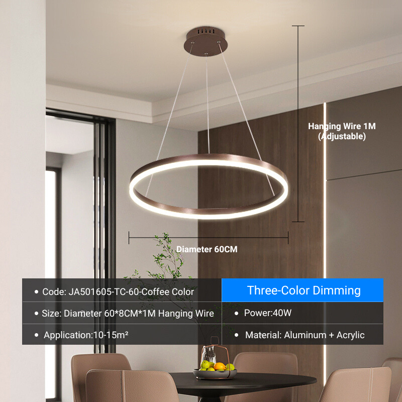 MoodNite High-End Luxury Modern Pendant Light Living Room Main Light