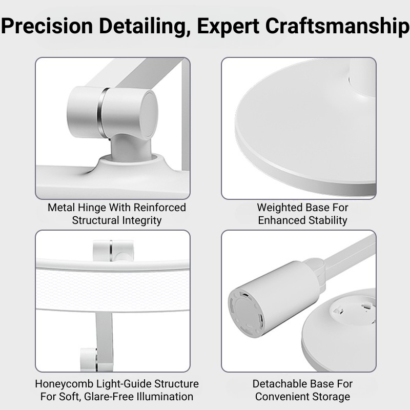 MoodNite Soft-Start Illumination Wide-Angle Uniform Illuminance Desk Light