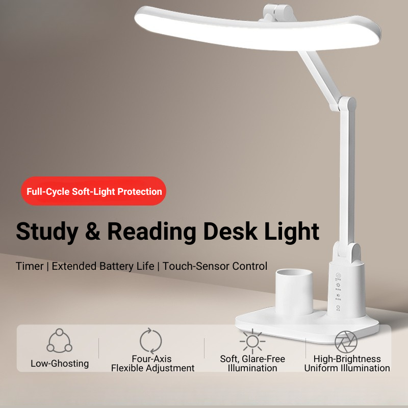 MoodNite Soft-Start Illumination Wide-Angle Uniform Illuminance Desk Light