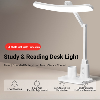 MoodNite Soft-Start Illumination Wide-Angle Uniform Illuminance Desk Light