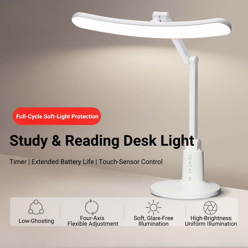 MoodNite Soft-Start Illumination Wide-Angle Uniform Illuminance Desk Light