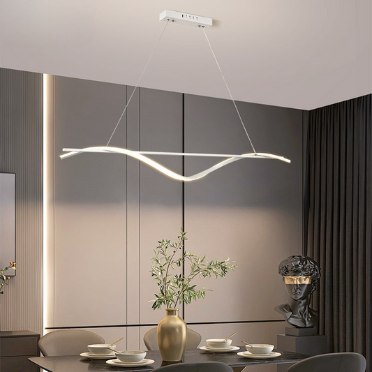 MoodNite Curved Minimalist and Luxurious Design Pendant Light
