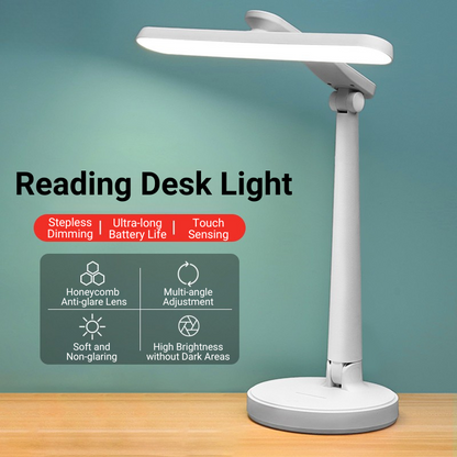 MoodNite Eye-Protection Rechargeable LED Reading Table Light