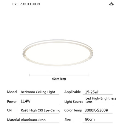 MoodNite Modern Minimalist Ceiling Light Full Spectrum Eye Protection